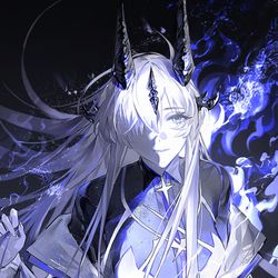 This is a pixiv picture whose title is 死芒.