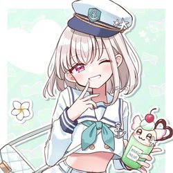 This is a pixiv picture whose title is summerズキュちゃん.