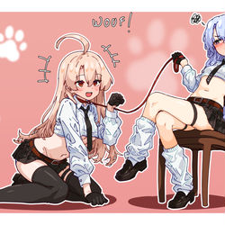 This is a pixiv picture whose title is woof.