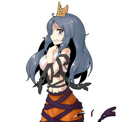 This is a pixiv picture whose title is やられウバメ立ち絵 表情差分.