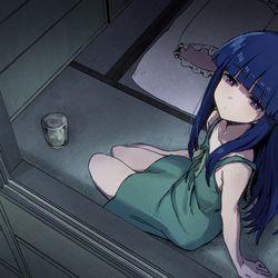 This is a pixiv picture whose title is 古手梨花.