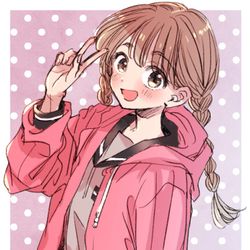 This is a pixiv picture whose title is ピース！.
