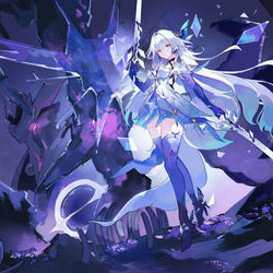 This is a pixiv picture whose title is Skirk.