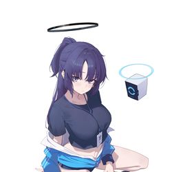 This is a pixiv picture whose title is 80日目 早濑ユウカ.