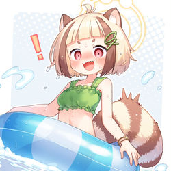 This is a pixiv picture whose title is 急な高波にご用心.