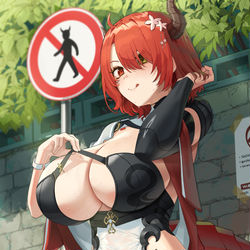 This is a pixiv picture whose title is cm.