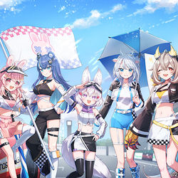 This is a pixiv picture whose title is Phase Connect Race Girls.