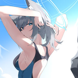 This is a pixiv picture whose title is DAY94 砂狼白子.