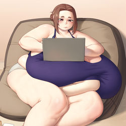 This is a pixiv picture whose title is Plot-Heavy.
