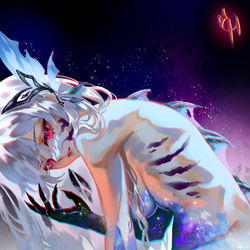 This is a pixiv picture whose title is Star that fell into the Abyss.