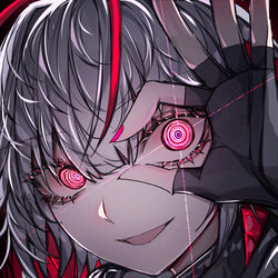 This is a pixiv picture whose title is W.