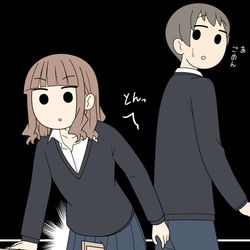 This is a pixiv picture whose title is 椅子もちょうどいいことに気がついてしまった女の子.