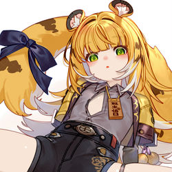 This is a pixiv picture whose title is 🐯.