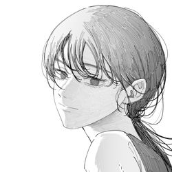 This is a pixiv picture whose title is Melancholy.