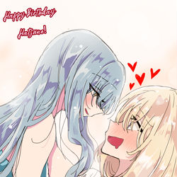 This is a pixiv picture whose title is Best birthday present 💐💙💛.
