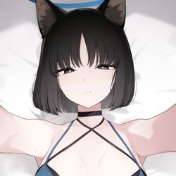 This is a pixiv picture whose title is 「体温の伝わる距離にいて。」.