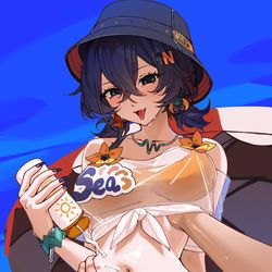 This is a pixiv picture whose title is リン.