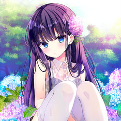 This is a pixiv picture whose title is 二人とも濡れちゃったし私のお家でシャワー浴びて帰る…？.