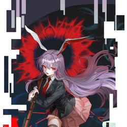 This is a pixiv picture whose title is 月面弹跳.