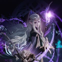 This is a pixiv picture whose title is AFK Journey ~ Velara and Indris.