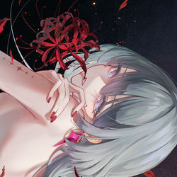 This is a pixiv picture whose title is フローヴァ.