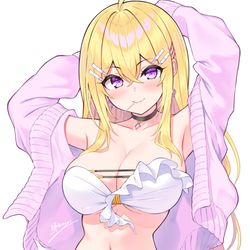 This is a pixiv picture whose title is 水着牡丹さん.