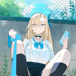 This is a pixiv picture whose title is asuna.