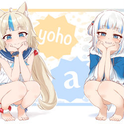 This is a pixiv picture whose title is さめこさば.