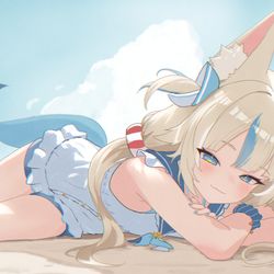 This is a pixiv picture whose title is saba 🐟.