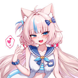 This is a pixiv picture whose title is Saba💙💛🐟.