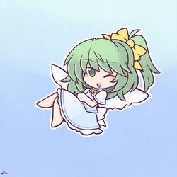 This is a pixiv picture whose title is サマー大妖精.