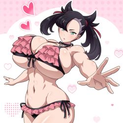 This is a pixiv picture whose title is 夏☆水着マリィ.