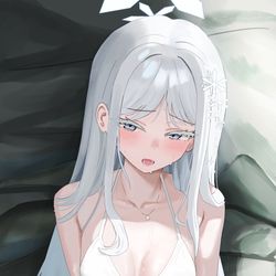This is a pixiv picture whose title is ❄️❄️.