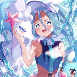 This is a pixiv picture whose title is みずミク.