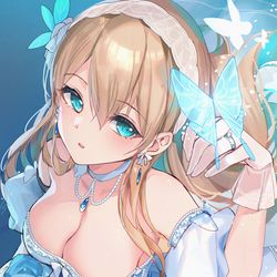 This is a pixiv picture whose title is 🦋.