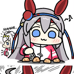 This is a pixiv picture whose title is タマモクロス.