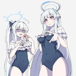 This is a pixiv picture whose title is Miyako & Noa.