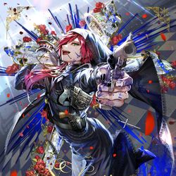 This is a pixiv picture whose title is 【通販のお知らせ】イラスト集『Salvation』.