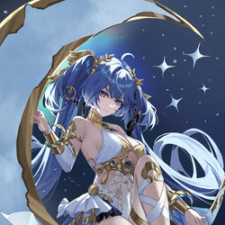 This is a pixiv picture whose title is 尤诺.