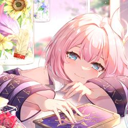 This is a pixiv picture whose title is Cyrene.