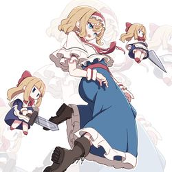 This is a pixiv picture whose title is アリスマーガトロイド.