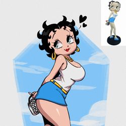 This is a pixiv picture whose title is Summer Betty.
