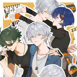 This is a pixiv picture whose title is アキラ詰め.