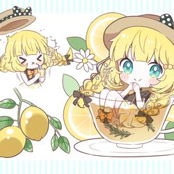 This is a pixiv picture whose title is 🍋.