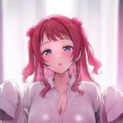 This is a pixiv picture whose title is 「流石に大き過ぎるわね…」.