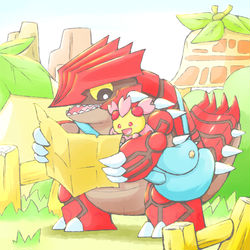 This is a pixiv picture whose title is 地図.