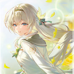 This is a pixiv picture whose title is ホタル.