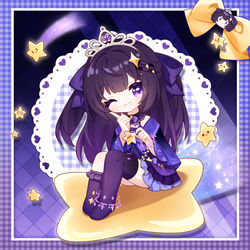 This is a pixiv picture whose title is Q版图.