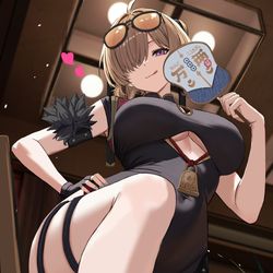 This is a pixiv picture whose title is 「百通宝100枚で、1踏どうかな？」.