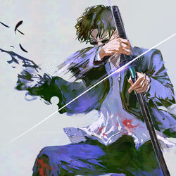 This is a pixiv picture whose title is 座村.